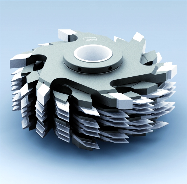 Minifinger joint cutter and shoulder cutter, HS, real Z 6 - Basic- / extension cutter ZL 10/11 mm, TG 3.8 mm